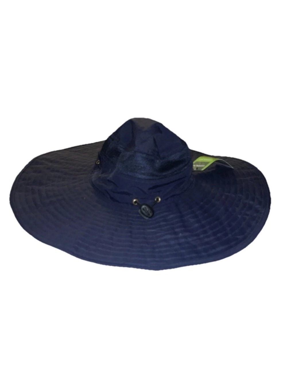 Gardenline Blue Wide Brim Gardening Sun Hat Neck Strap UPF 50+ One Size NWT
